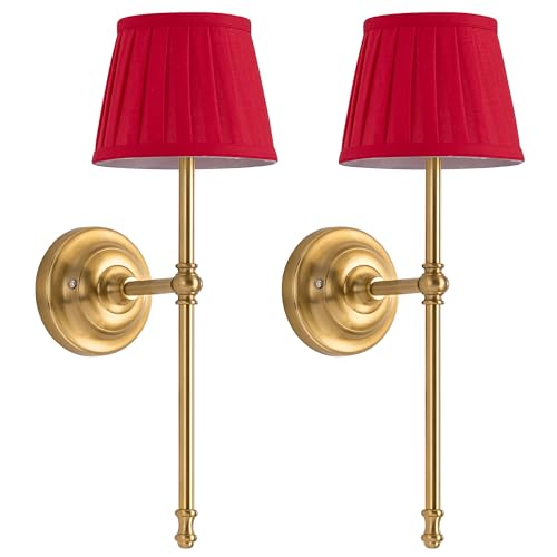 Cordless Wall Sconces Set of 2