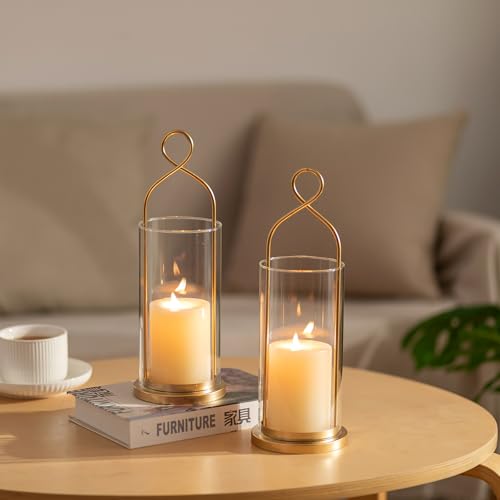 Gold Candle Sconces Set of 2 (Gold)