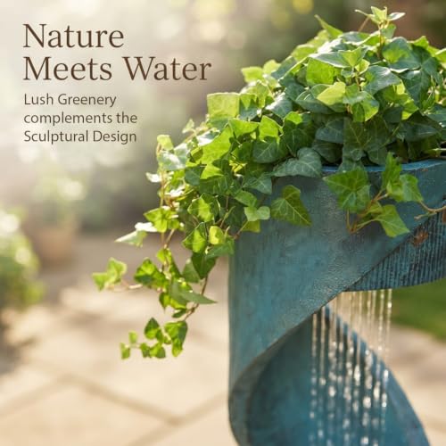 Outdoor Waterfall Fountain Tall Design (31.69h)