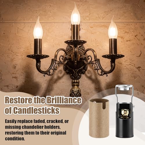 30 Sets E12 Candelabra Base Socket Kit
