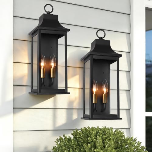 2PK 18" Outdoor Porch Light Wall Mount (18 inch - 2 PK)