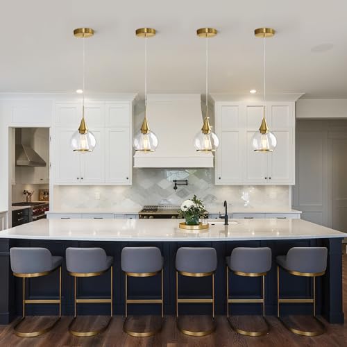 Pendant Light Fixtures Kitchen (Gold / 2 Pack-6inch)