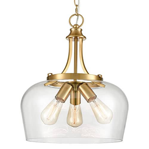 Glass Ceiling Light Fixture Modern 3