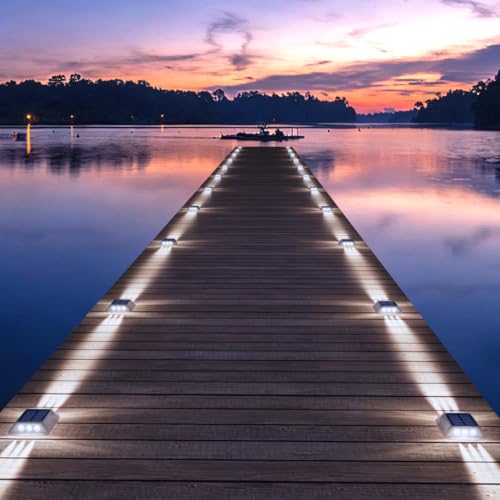 Deck Lights Solar Powered IP68 Waterproof
