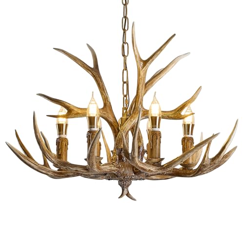 Antlers Chandelier 6 Light (YY-8026-6)