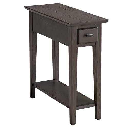 Teegan End Table (Smoke Gray)