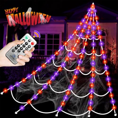 Halloween Decorations Outdoor (Purple Orange)