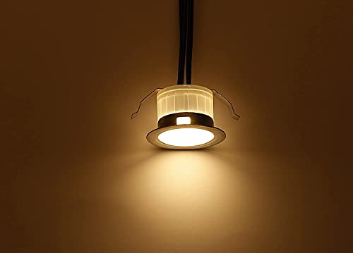 Low Voltage LED Deck Light (30 Pack / Warm White)