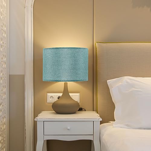 Drum Lamp Shades (Blue)