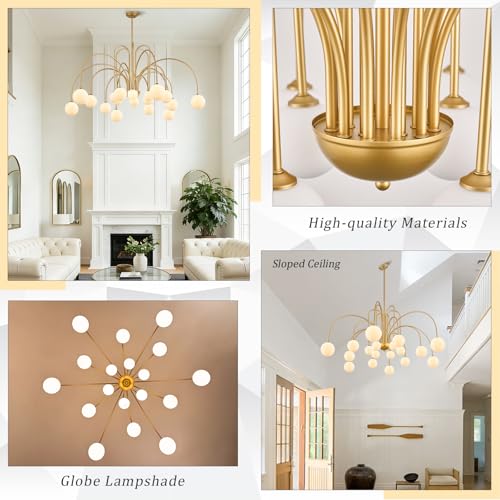 Modern 59" 18 (Gold / 18-globe)