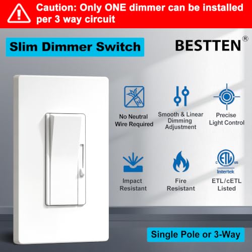 Super Slim Dimmer Light Switch