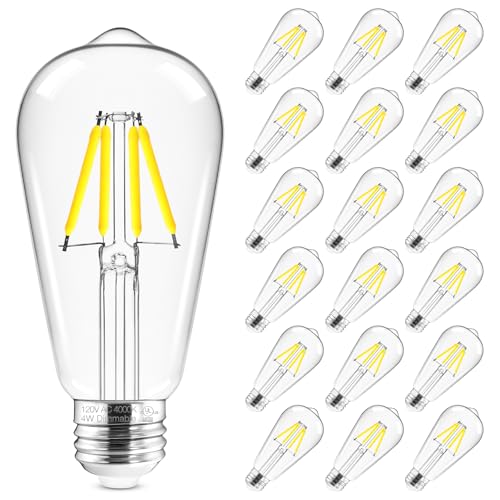 Edison Bulbs Dimmable (Cool White)