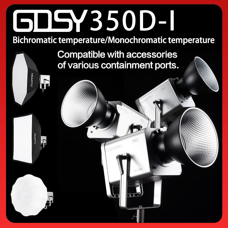 GDSY LED Video Light with 2.4G (200D-I)