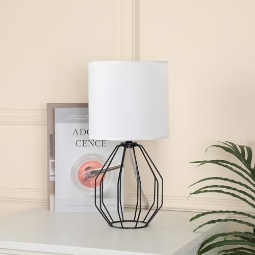 Small Table Lamp Set of 2 Black (Black 2 Pack)