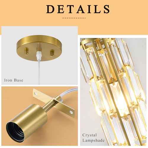Pendant Lights Modern Gold Pendant Light (Round-2-pack / Gold)