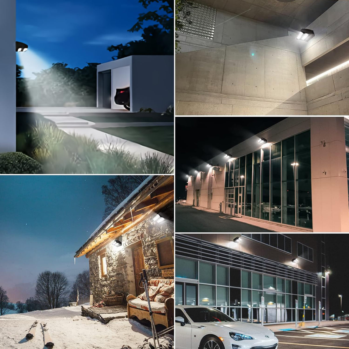 120W LED Wall Pack with Photocell (120W-16200Lm-With photocell)