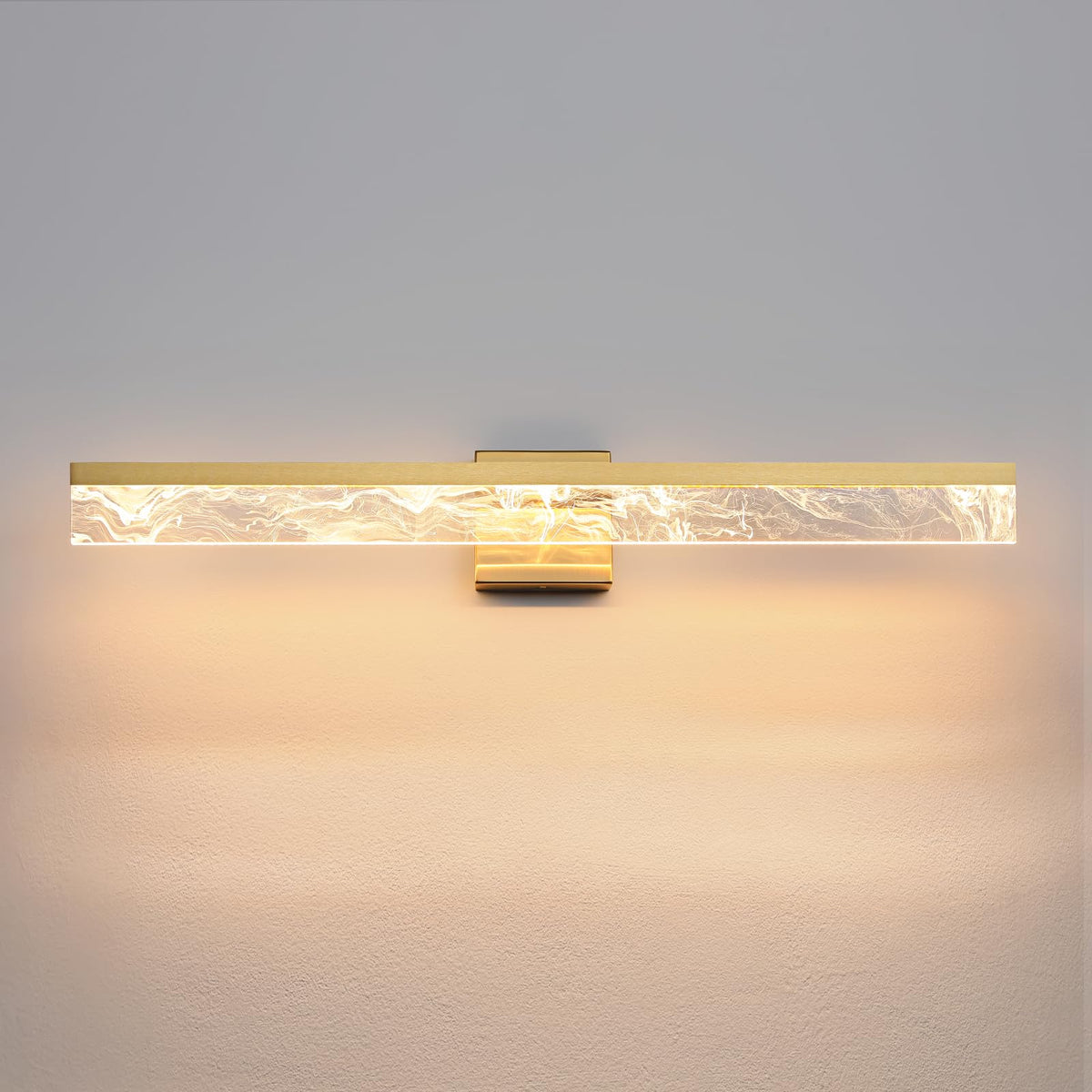 Gold Bathroom Light Fixtures (Gold / 32inch)
