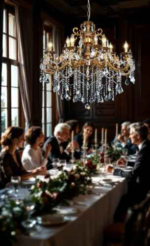 Modern Crystal Chandelier Antique Gold Chandelier Luxury 36.4" (D36.4" - 15 lights)