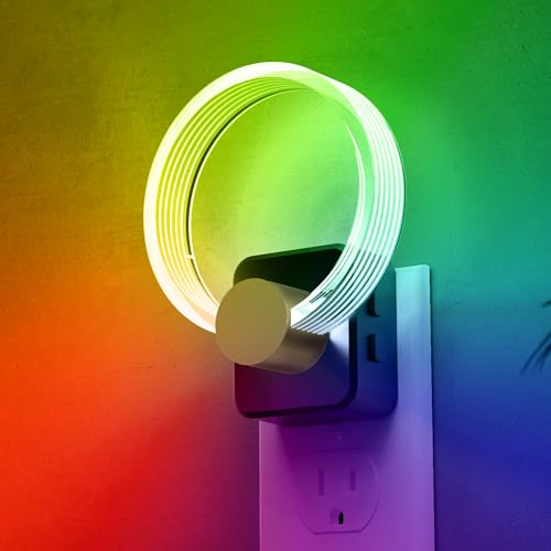 Night Lights Plug into Wall (RGB-stripe / 1 Pack)