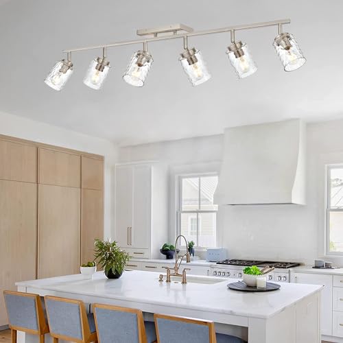 6 Light Track Lighting (Brushed Nickel / 6 Lights)