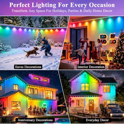 300FT RGB+IC Permanent Outdoor Lights (300FT)