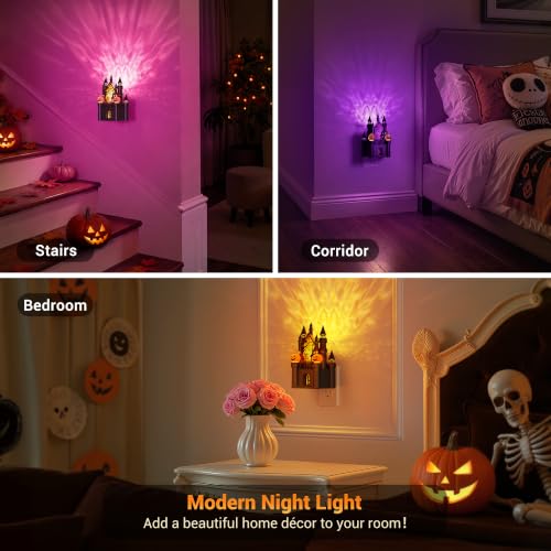 Halloween Night Light (Pumpkin Projector - RGB / 1 Pack)