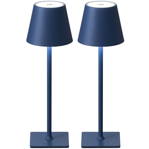 Black Cordless Table Lamp
