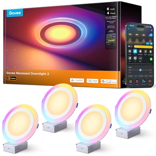Smart Recessed Lighting 6 Inch (6 Inch)
