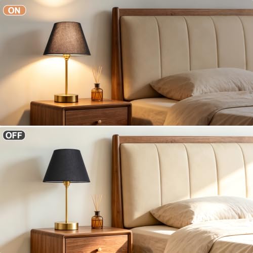 Black Lamp Shades Set of 2 (Black)