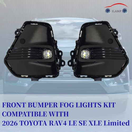 Fog Lights Kit fit for 2026 Toyota RAV4 USA Model (Fit for Rav4 2026)