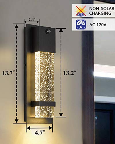 Dusk to Dawn Sensor Outdoor Wall Lamp (Dusk to Dawn Sensor / 1-Pack)