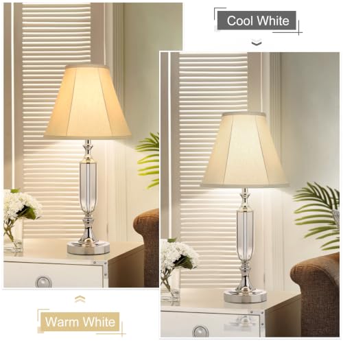 Bell Lamp Shades Set of 2 (Cream)