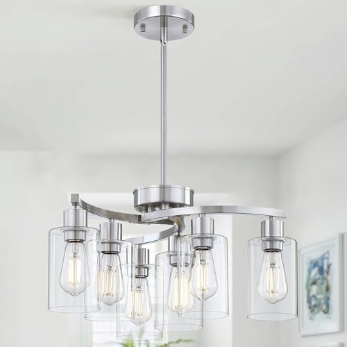 6 Light Modern Chandelier