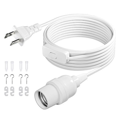 Pendant Light Cord (13ft - White)