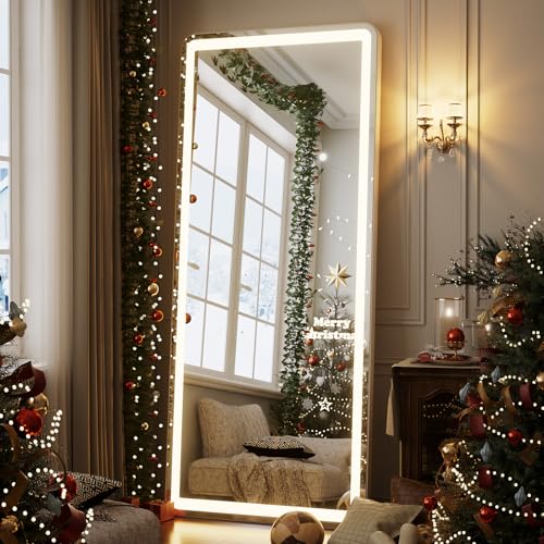 76"x 34" Full Length Mirror with Lights (76"L x 34"W)