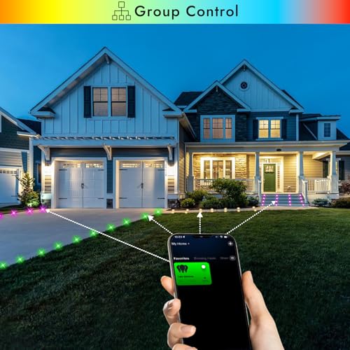 LED Deck Lights Kit (50 Pack / Rgbw (Wifi Controller))