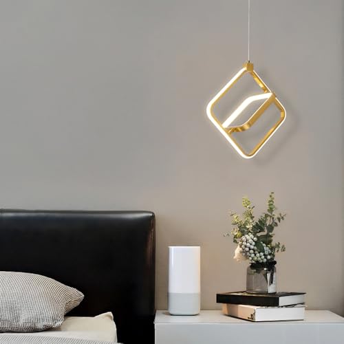 Modern LED Pendant Light 4000K Dimmable Contemporary LED Chandelier