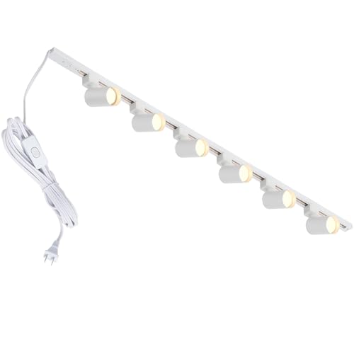 Plug in Track Lighting with Power Cord (White)