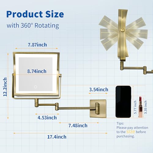 Rechargeable Makeup Mirror