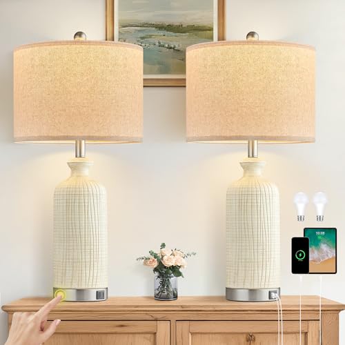 Living Room Lamps Set of 2