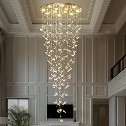 High Ceilings Chandeliers (Gold / Dia 32")