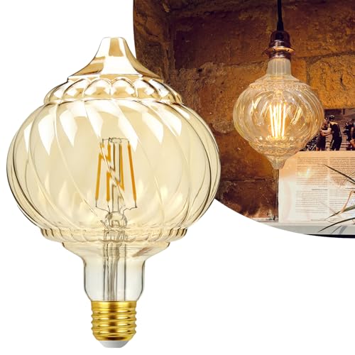 4W Filament 2700K Warm Lights (Golden Pumpkin Warm White(non-dimmable))