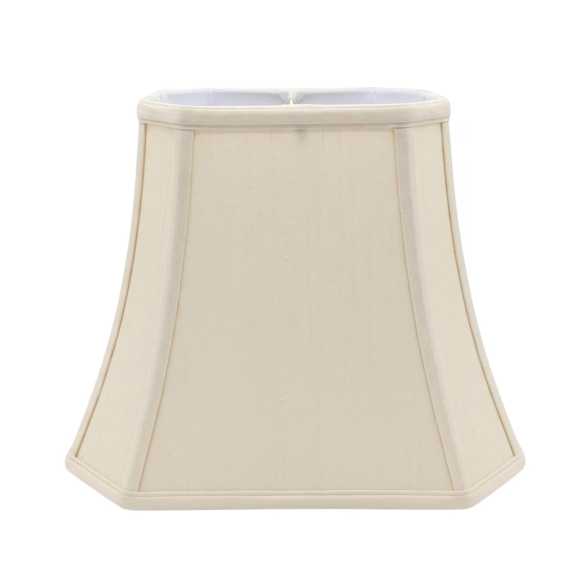 BSO-710-16EG-2 Rectangle Cut Corner Basic Lamp Shade, (7x9) x (10.25x16) x 12.25, Eggshell, 2-Pack ((7x9) x (10.25x16) x 12.25 / Eggshell - 2 Pack)
