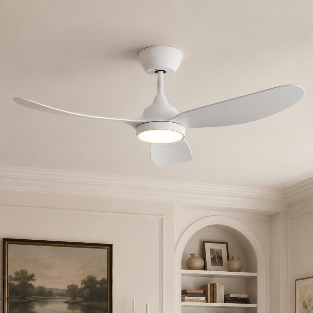42 Inch Ceiling Fan with Lights (White / 42 inch)