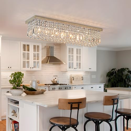 Crystal Rectangle Chandelier