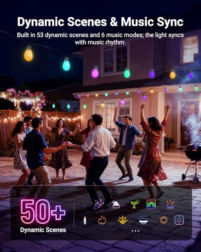 NR01 96ft Outdoor String Lights (96ft)