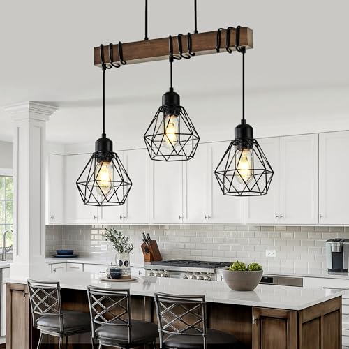 Kitchen Chandeliers Over Table