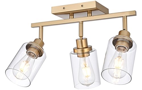 3 Light Gold Tracking Lights (Gold / 3-Light)