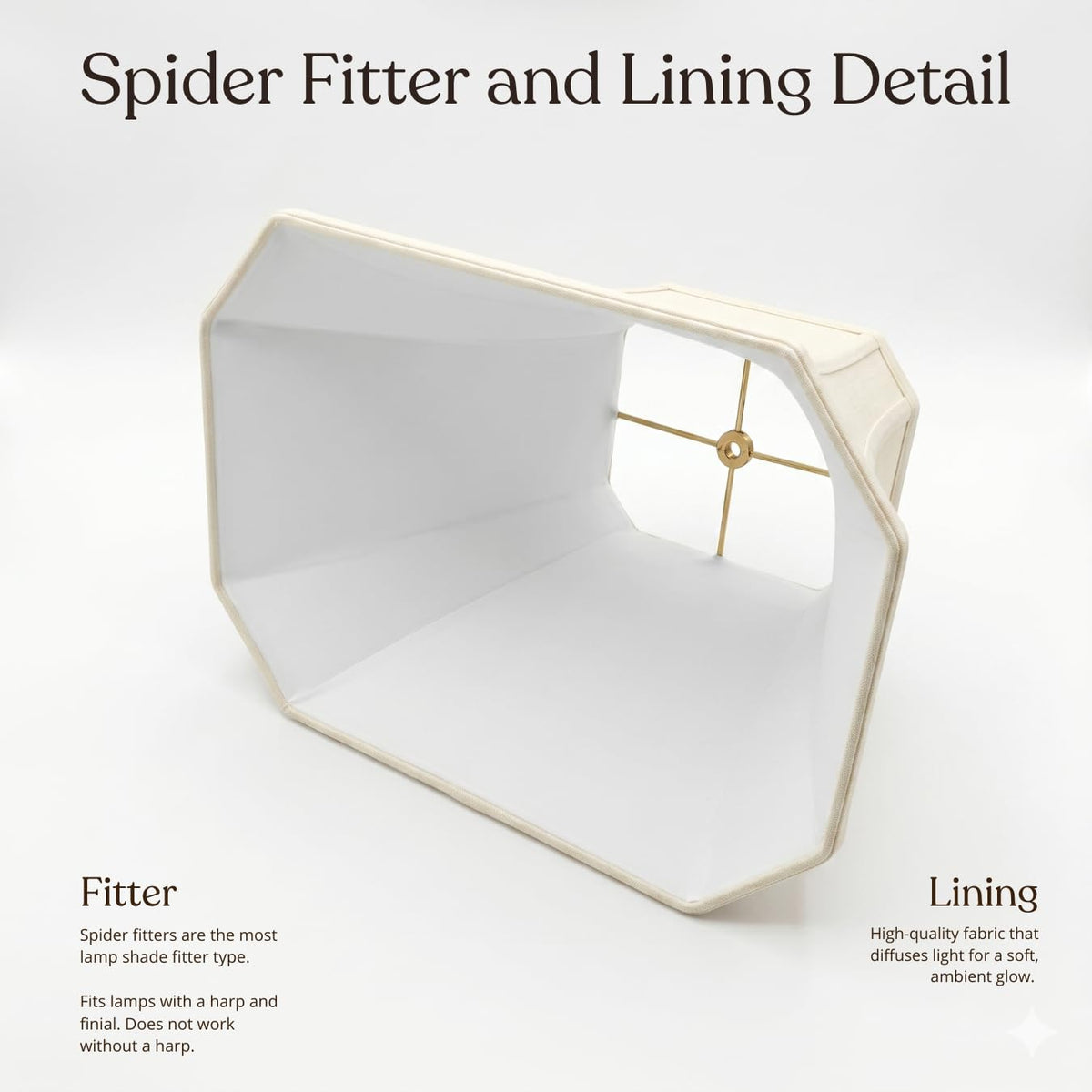 BSO-710-16LNEG-2 Rectangle Cut Corner Basic Lamp Shade, (7x9) x (10.25x16) x 12.25, Linen Eggshell, 2-Pack ((7x9) x (10.25x16) x 12.25 / Linen Eggshell - 2 Pack)