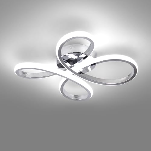 Modern LED Semi Flush Mount Ceiling Light